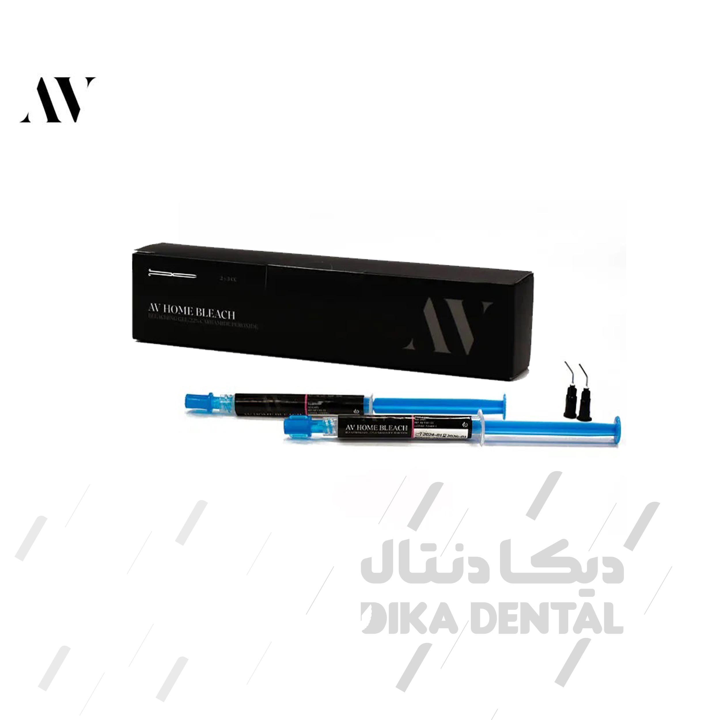 ژل بلیچینگ خانگی کارباماید 